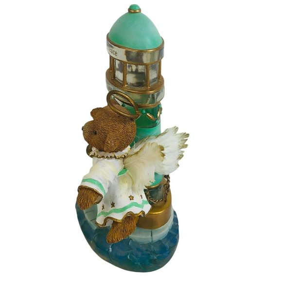 May Peace Light Your Path Figurine Bearers of Light Collection Bear Lighthouse - Picture 8 of 11